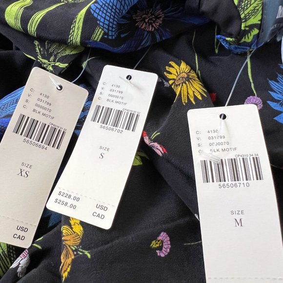 ANTHROPOLOGIE MAEVE Lucinda Silk Tunic Dress NWT - Picture 12 of 12